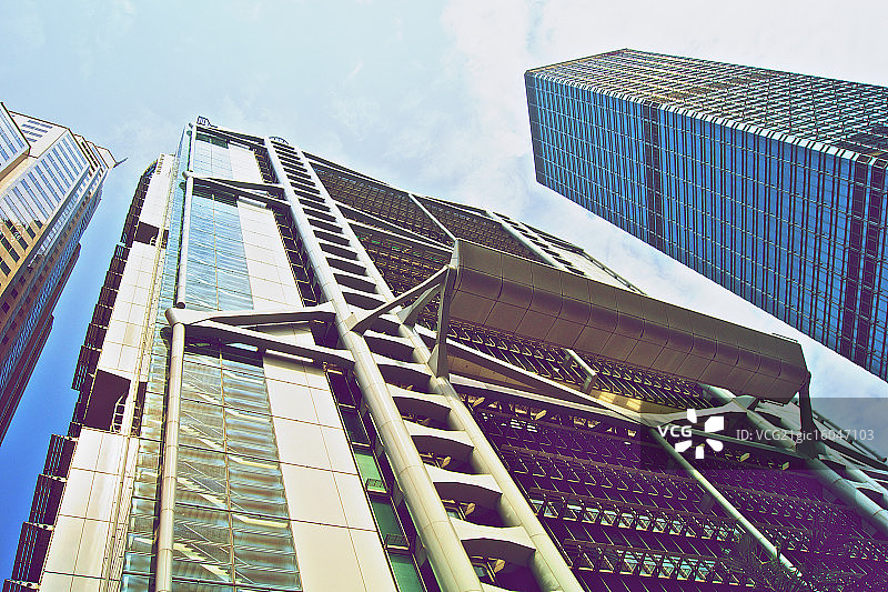 香港汇丰银行大厦图片素材
