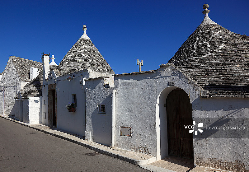 意大利普利亚阿尔贝罗贝洛特鲁利图片素材