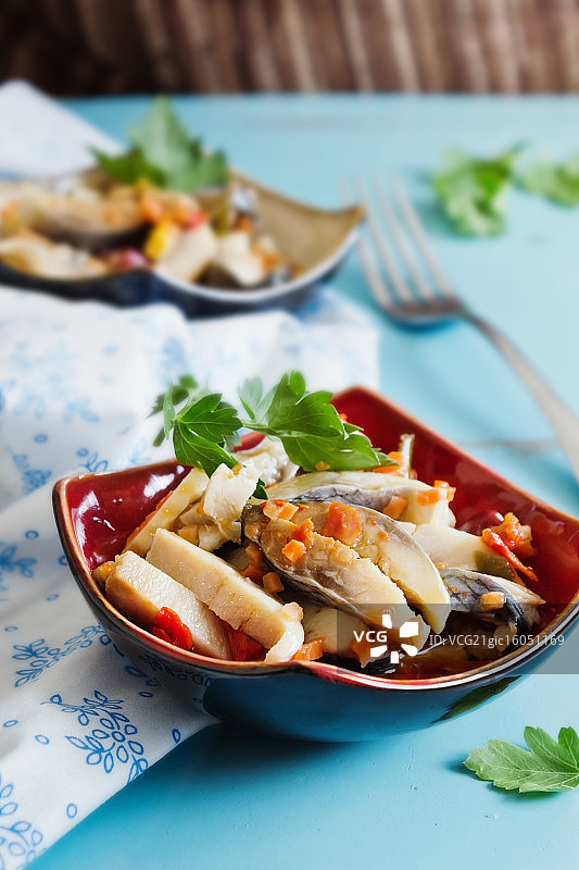 腌鲱鱼图片素材