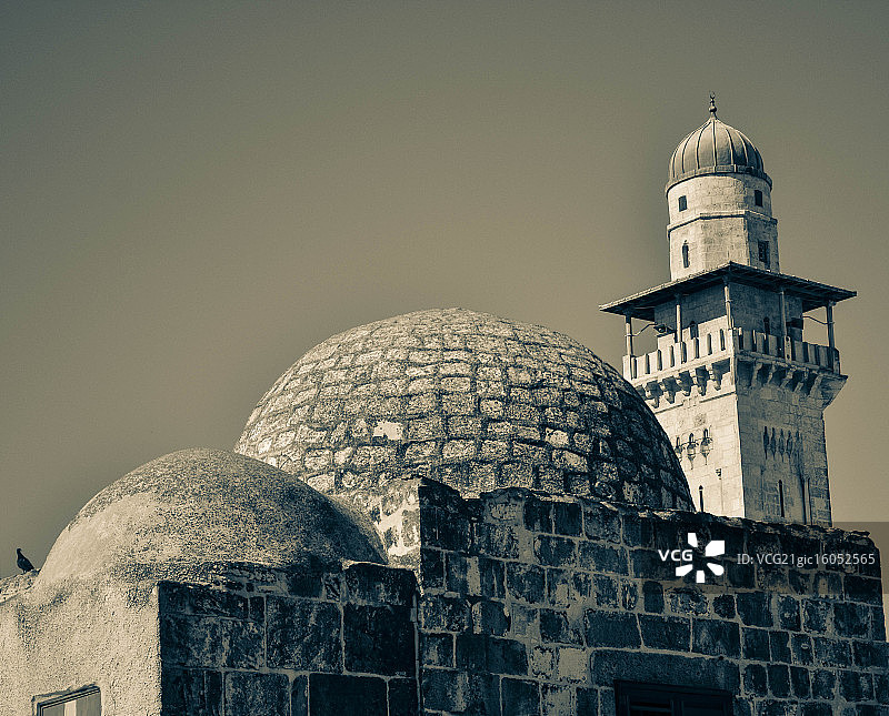 耶路撒冷市的清真寺图片素材