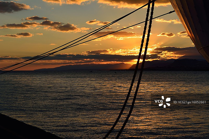 伊拉克利翁日出图片素材