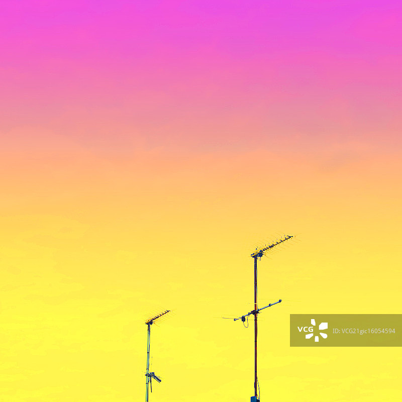 天线糖果简约风格图片素材