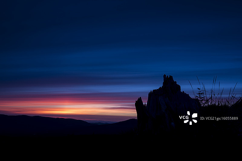 圣海伦斯火山爆发区图片素材