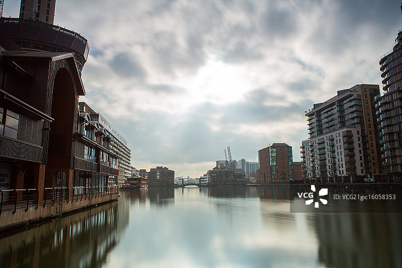 伦敦码头区图片素材