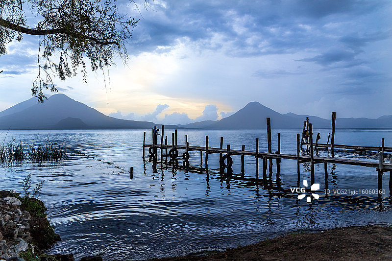 阿蒂特兰的日落图片素材