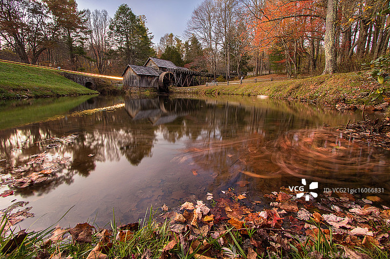 蓝岭风景区干道图片素材
