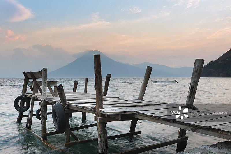 阿蒂特兰湖图片素材