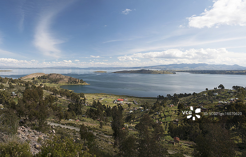 的的喀喀湖图片素材