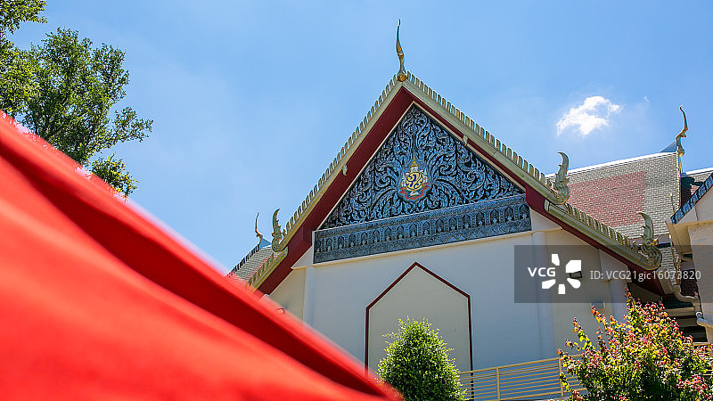 达拉斯的泰国寺庙图片素材