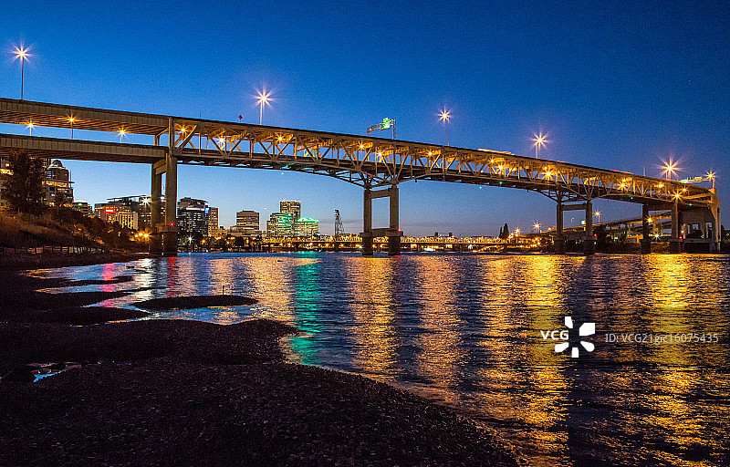 波特兰夜景图片素材