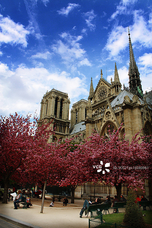 巴黎圣母院图片素材