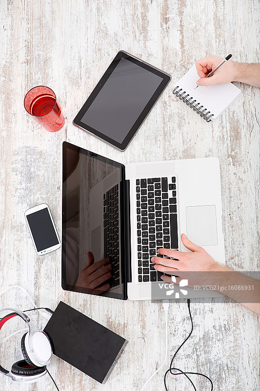 在家工作图片素材