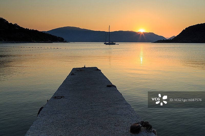 马尔马里斯的日出图片素材