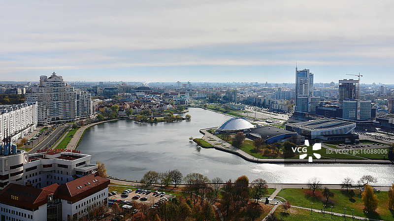 明斯克全景图片素材