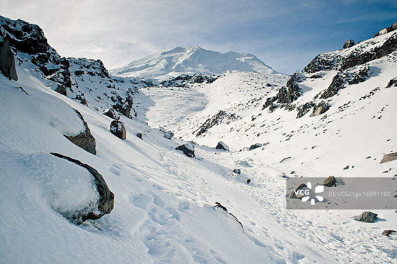 鲁阿佩胡火山图片素材