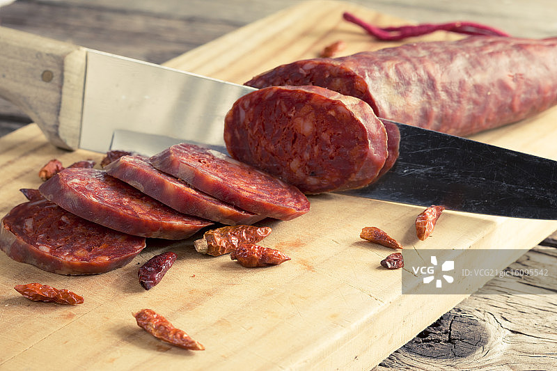 西班牙香肠图片素材