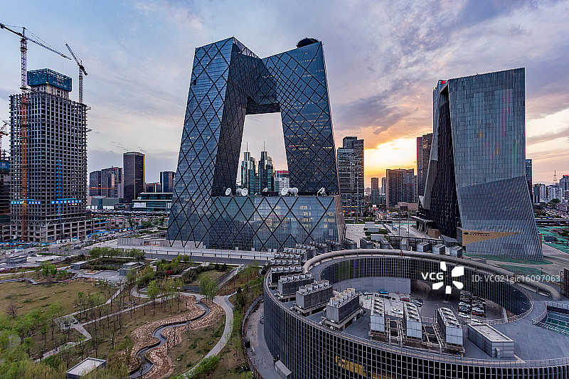 中国中央电视台新址图片素材