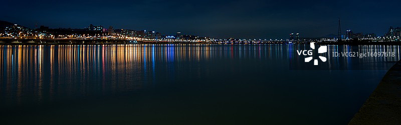 首尔天际线图片素材