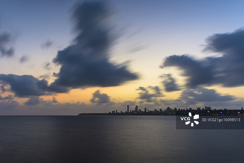 孟买天际线图片素材