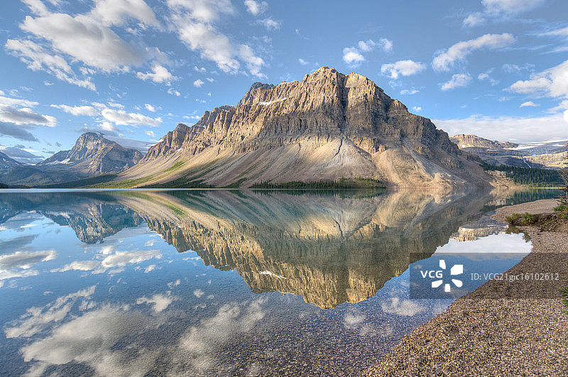 弓湖日出图片素材