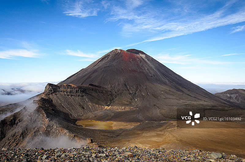 瑙鲁赫伊山（又名末日火山）图片素材