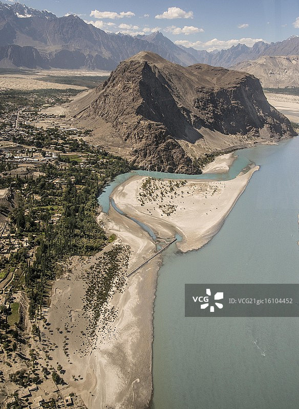 斯卡杜鸟瞰图图片素材