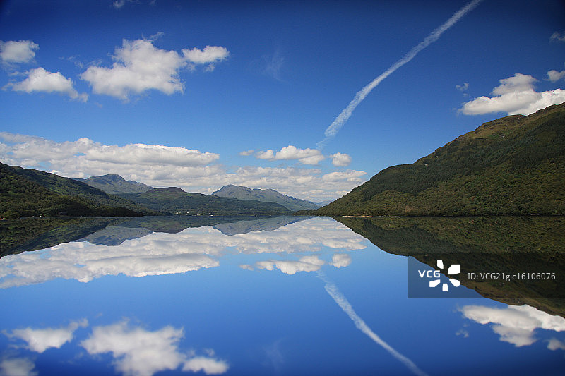 苏格兰洛蒙德湖图片素材