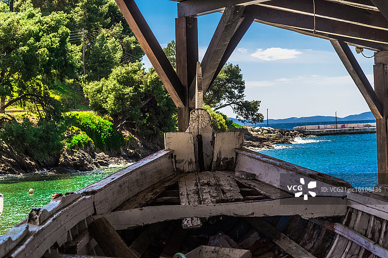 哈尔基季基，马尔马拉斯，希腊图片素材