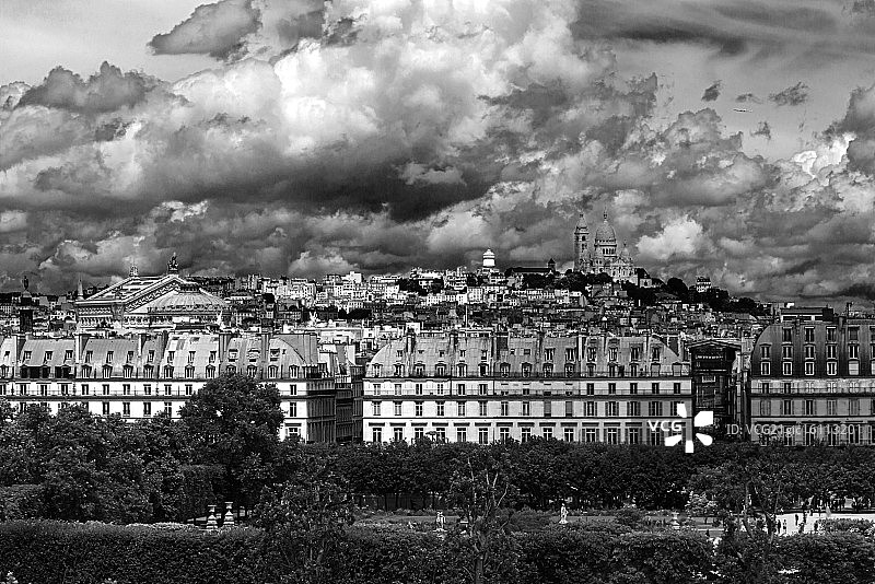 圣心大教堂景色图片素材