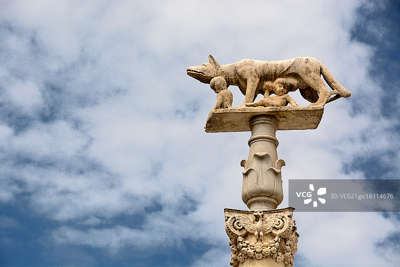 锡耶纳地标图片素材