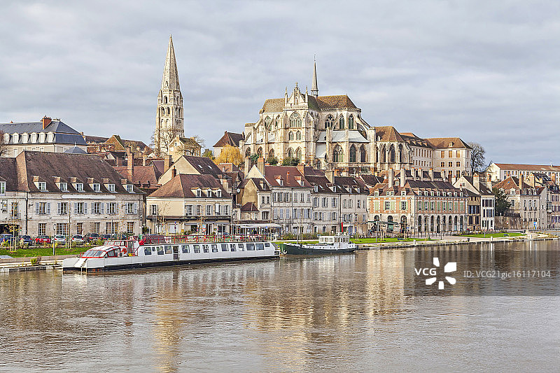 欧塞尔圣日耳曼修道院图片素材