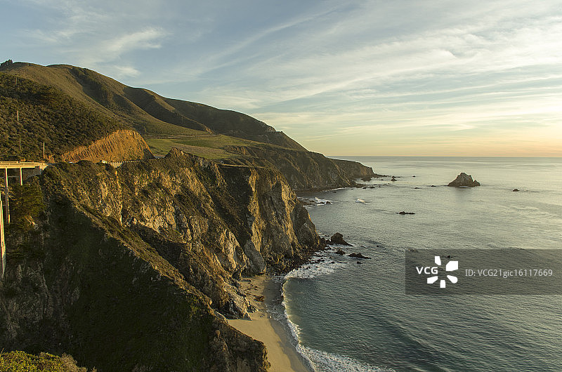 大瑟尔日落图片素材