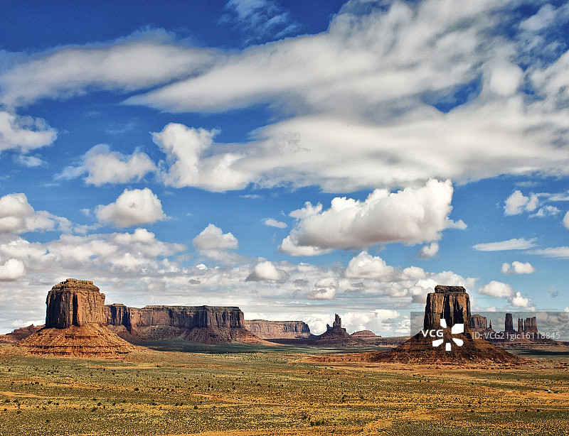 纪念碑谷艺术家点图片素材
