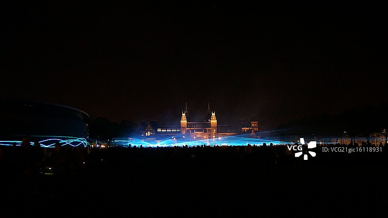 阿姆斯特丹夜景水光图片素材