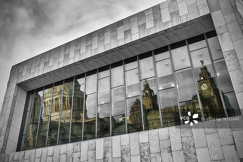 利物浦倒影图片素材