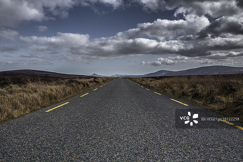 威克洛山脉的军用公路图片素材