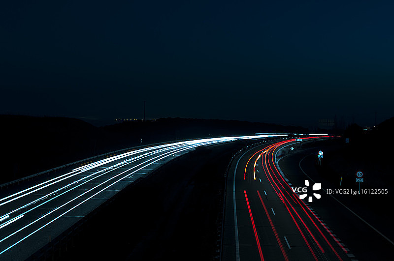 汽车灯光图片素材