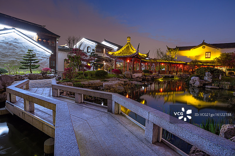 苏州斜塘老街图片素材