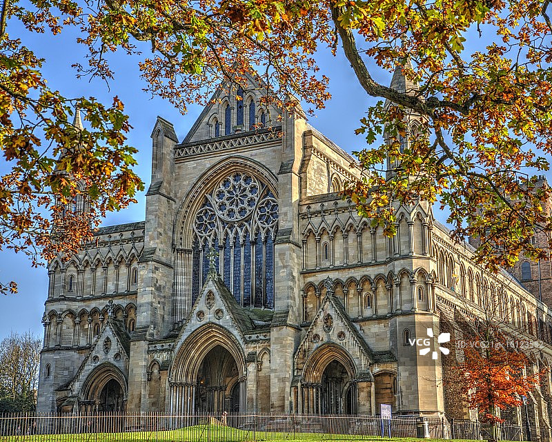 圣奥尔本斯大教堂图片素材