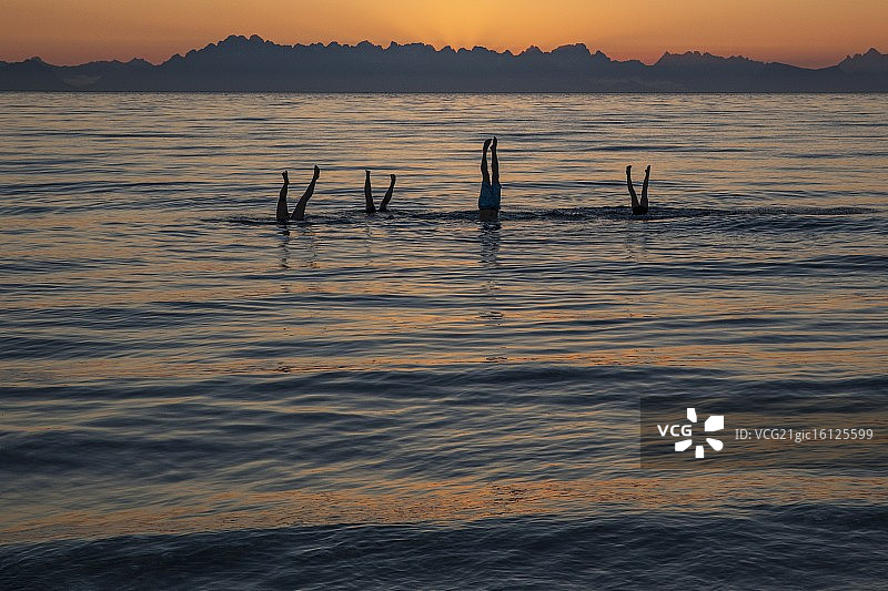 挪威罗弗敦群岛风光图片素材