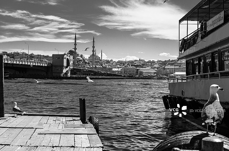 加拉塔大桥图片素材