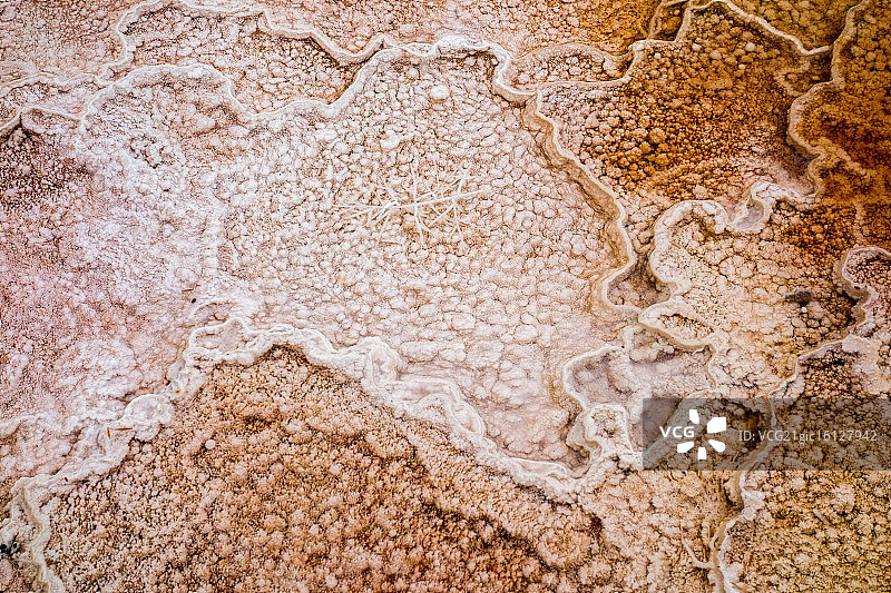 猛犸温泉图片素材