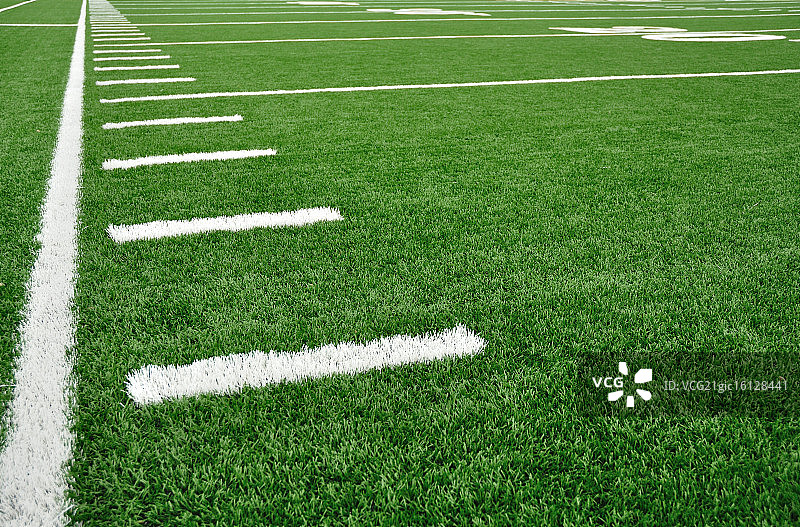 美式橄榄球场边线图片素材