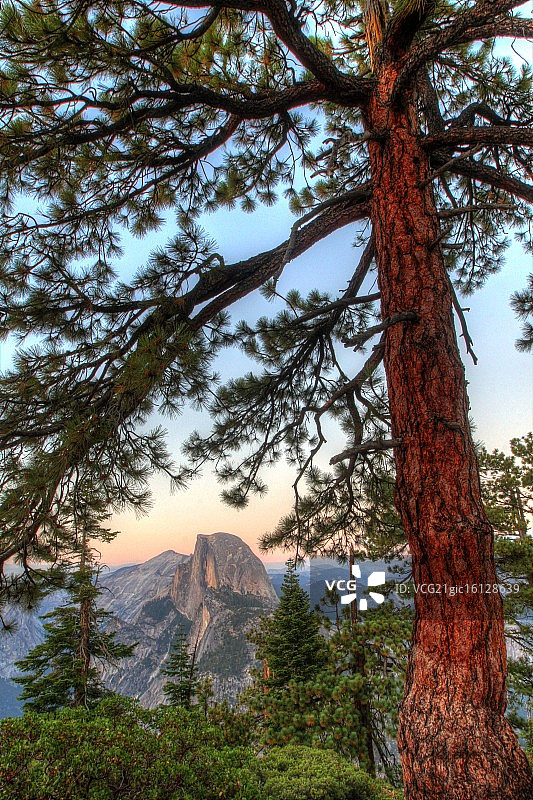 优胜美地半圆顶图片素材