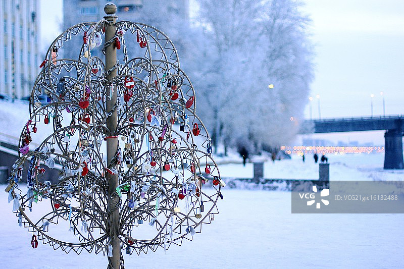鄂木斯克堤岸图片素材
