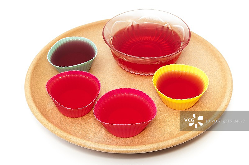 草莓味明胶图片素材