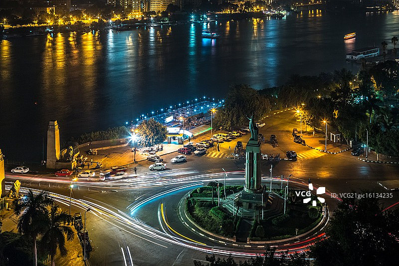 开罗夜景图片素材