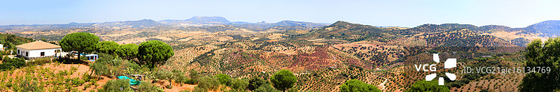 安达卢西亚的山谷图片素材