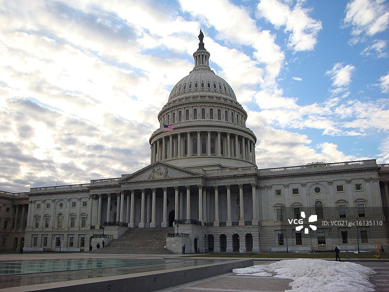 美国国会大厦图片素材
