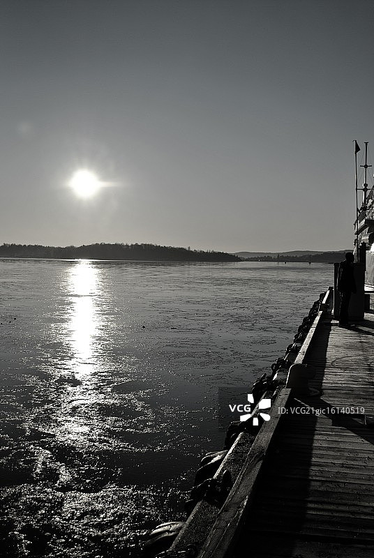 阿克尔码头图片素材